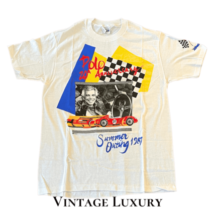 Rare Vintage 1987 Ralph Lauren Summer Outing T-Shirt – Polo 20th Anniversary Racing Tee