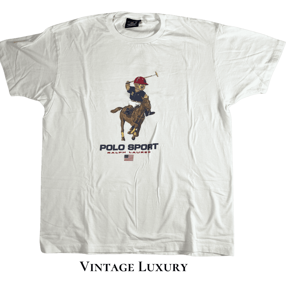 1990s Ralph Lauren POLO SPORT Teddy Bear T-Shirt Exlusive
