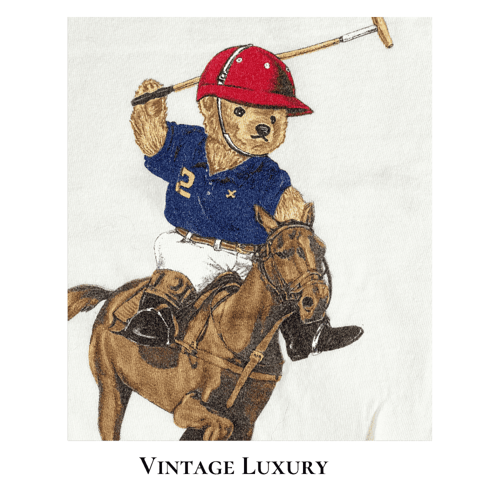 Rare Vintage Ralph Lauren POLO Bear T-Shirt – 1990s Employee-Only, Unworn Grail - Image 4