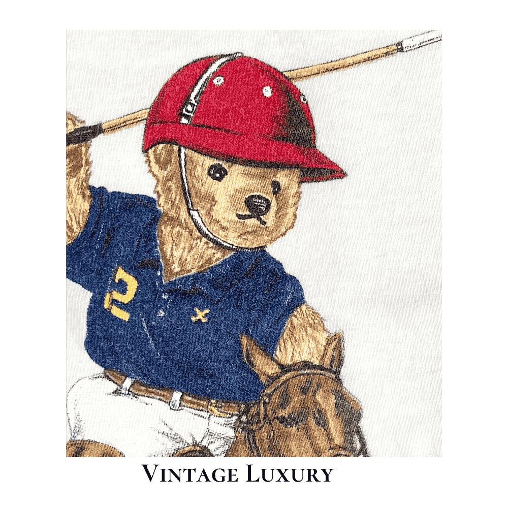 Rare Vintage Ralph Lauren POLO Bear T-Shirt – 1990s Employee-Only, Unworn Grail - Image 5