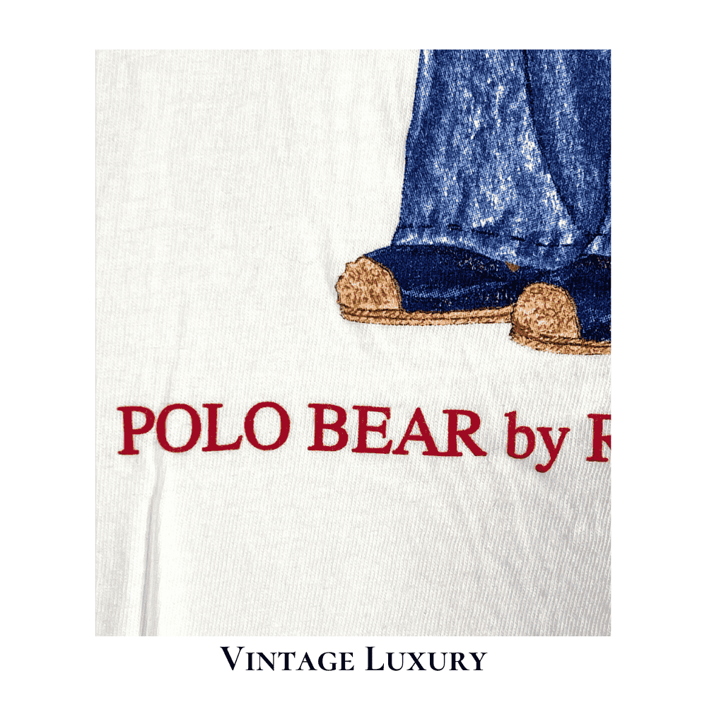 Rare Vintage Ralph Lauren 1990s POLO French Bear T-Shirt – Employee-Only, Unworn Collectible - Image 5