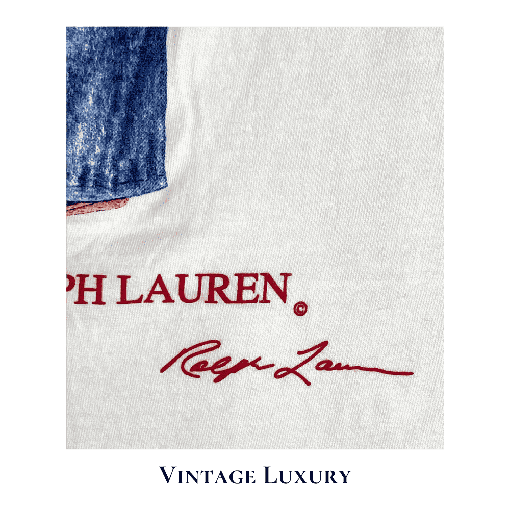 Rare Vintage Ralph Lauren 1990s POLO French Bear T-Shirt – Employee-Only, Unworn Collectible - Image 8