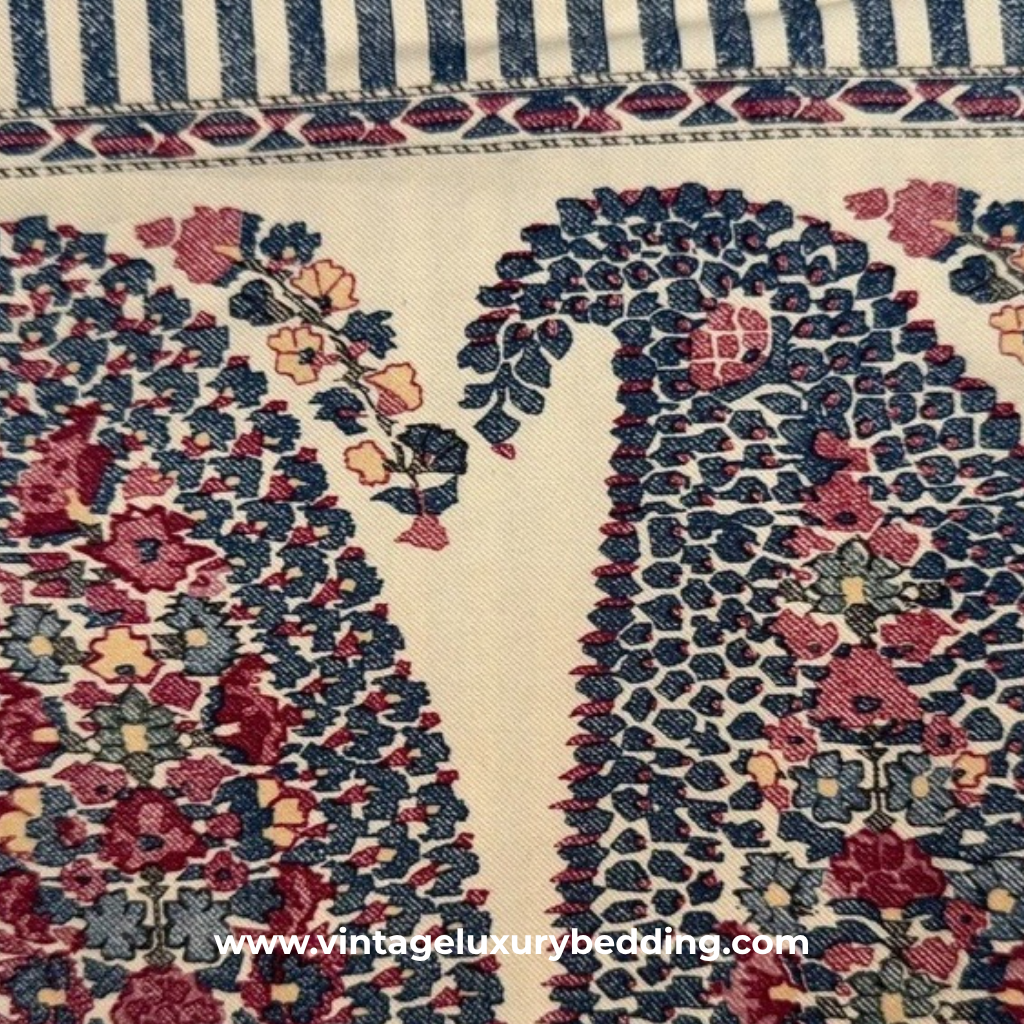 Island Retreat Paisley fabric swatch – discontinued Ralph Lauren pattern