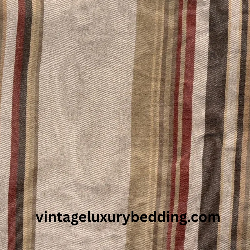 Northern Cape Stripe – Discontinued Ralph Lauren vintage bedding pattern swatch