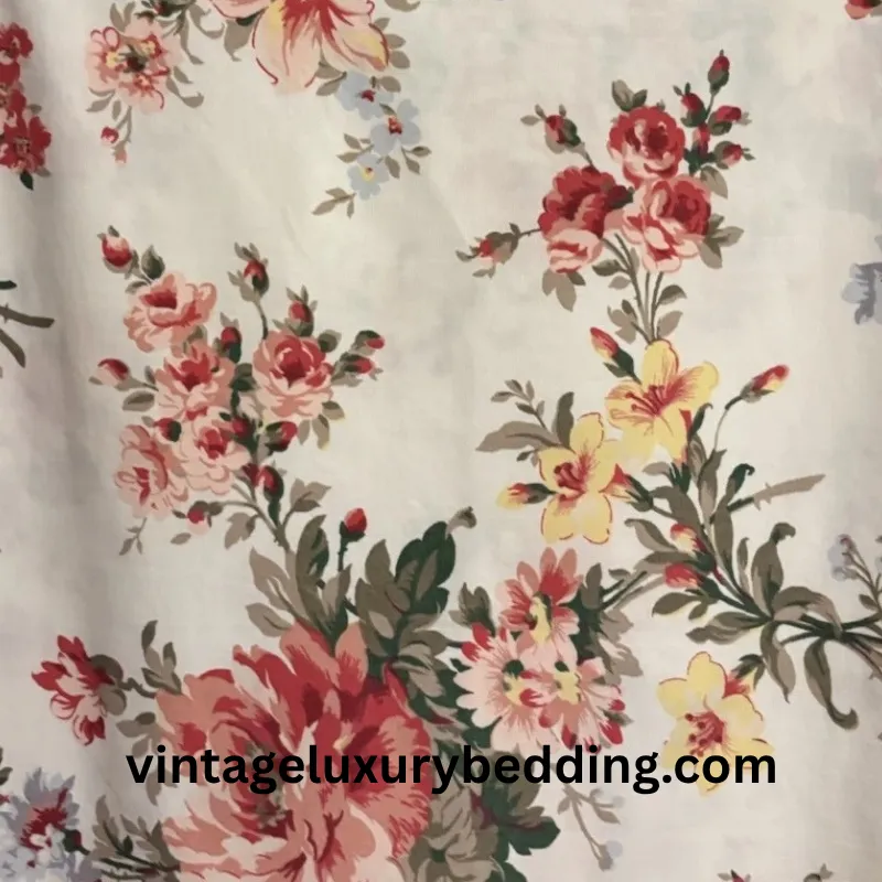 Vintage Ralph Lauren Petticoat Floral Bedding Swatch