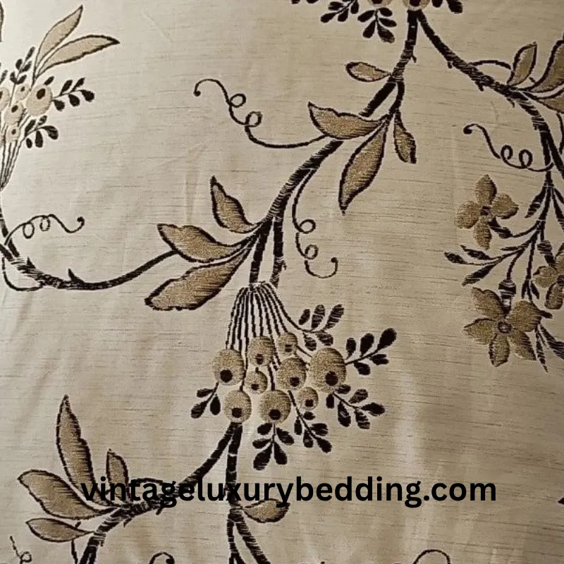 Vintage Ralph Lauren Plage D'Or Floral Bedding Swatch