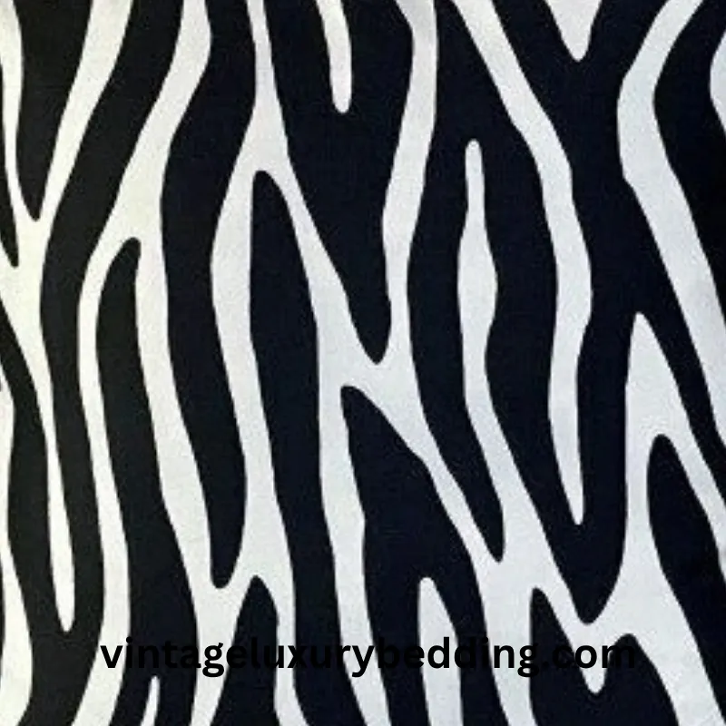 Vintage Ralph Lauren Rodeo Drive Zebra bedding pattern