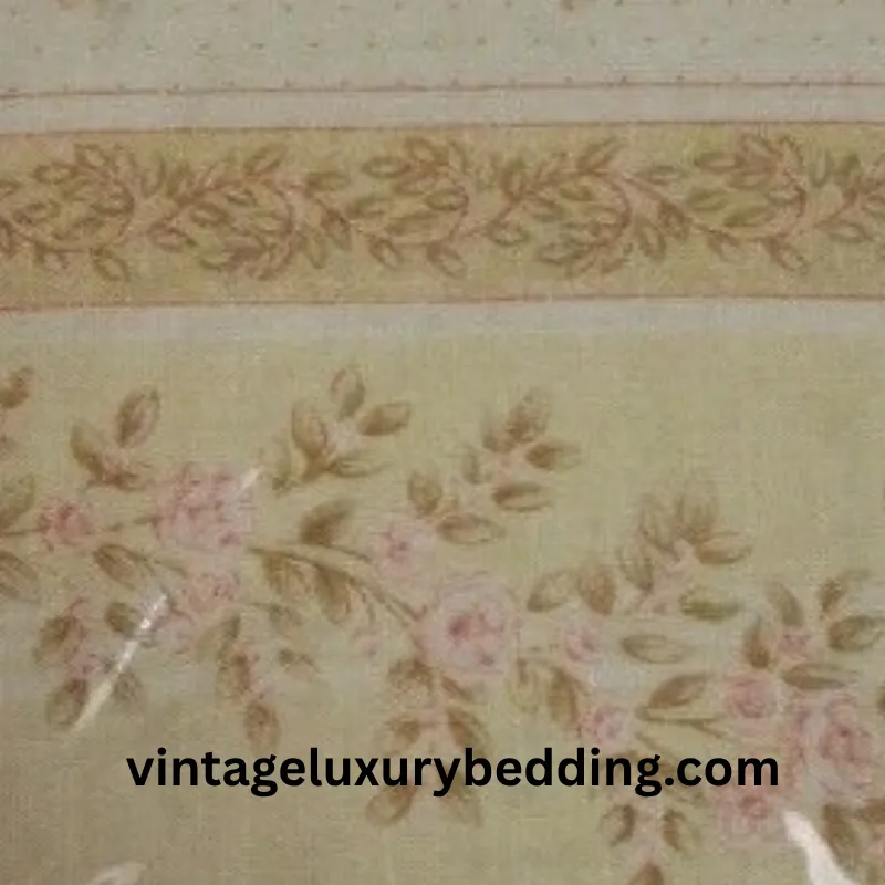 Vintage Ralph Lauren Rupert Stripe bedding pattern