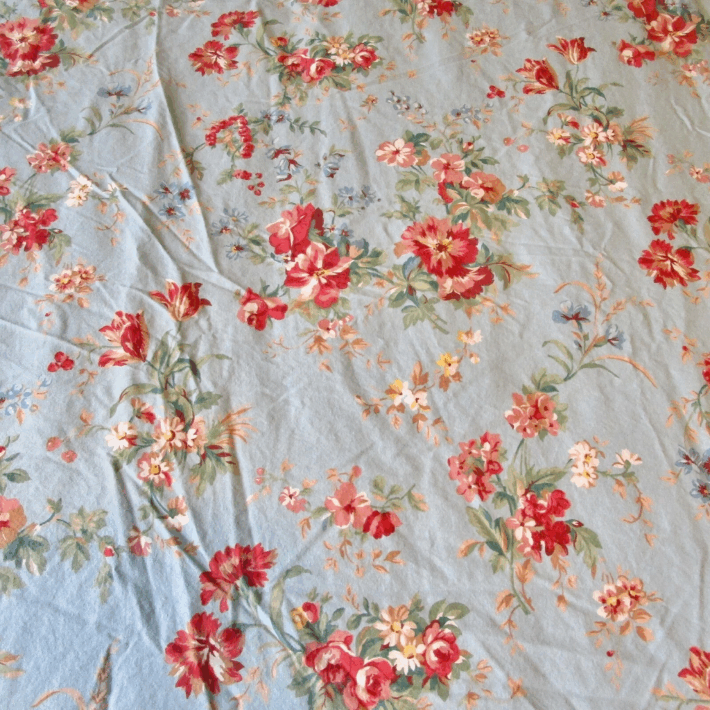 Ralph Lauren Yvette Floral bedding pattern with soft watercolor-style blossoms in a romantic layout