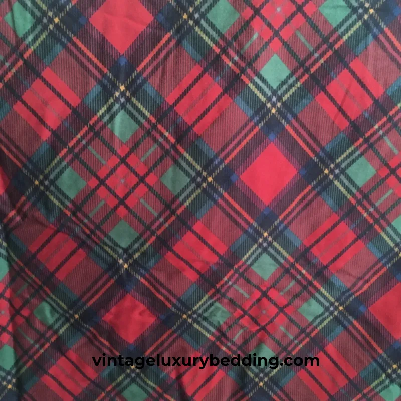 Destry Plaid fabric swatch – discontinued Ralph Lauren pattern