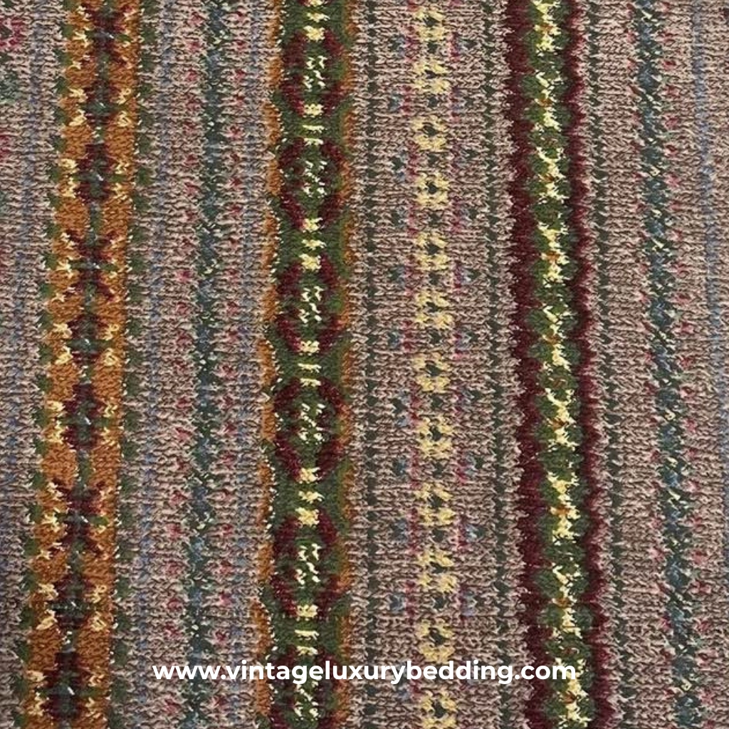 Leland Fairisle fabric swatch – discontinued Ralph Lauren pattern