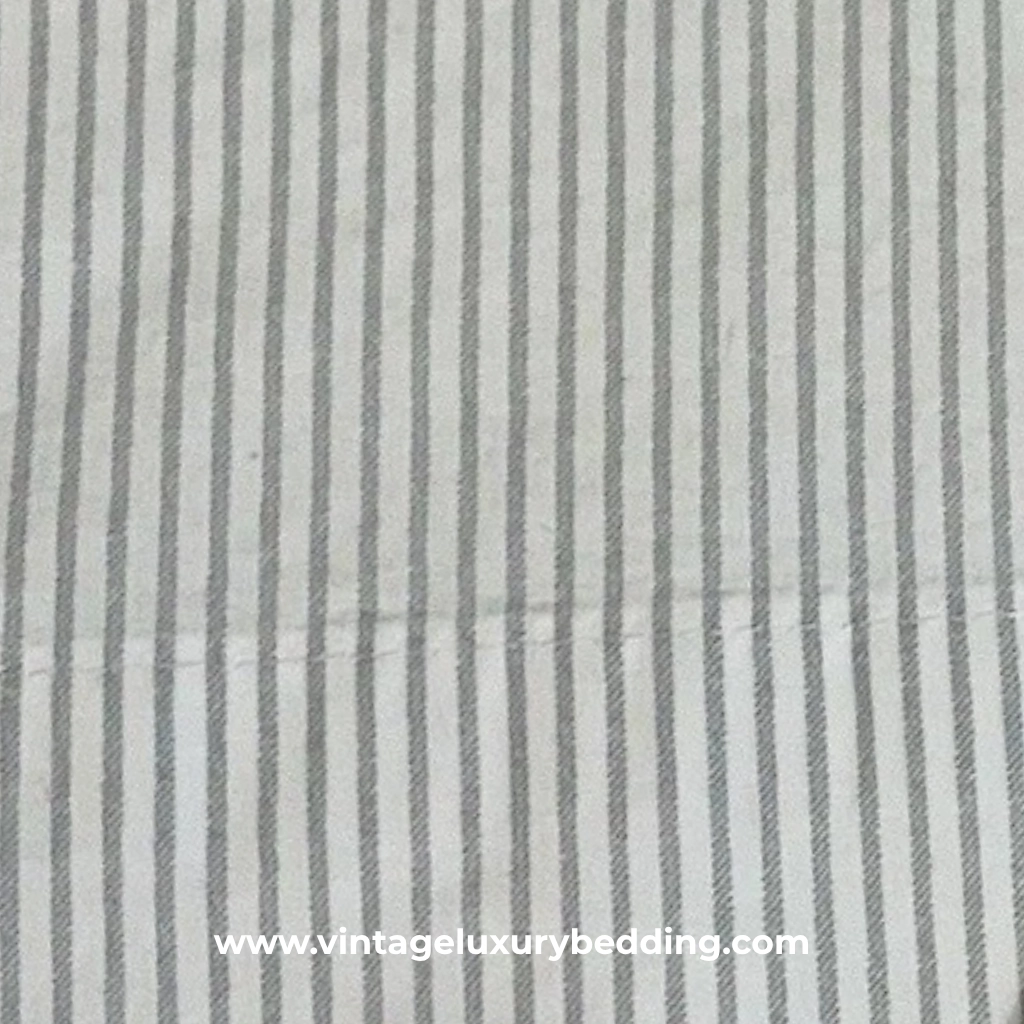 Vintage Ralph Lauren Oxford Fabric Swatch – Discontinued Solid and Stripe-Inspired Bedding Pattern