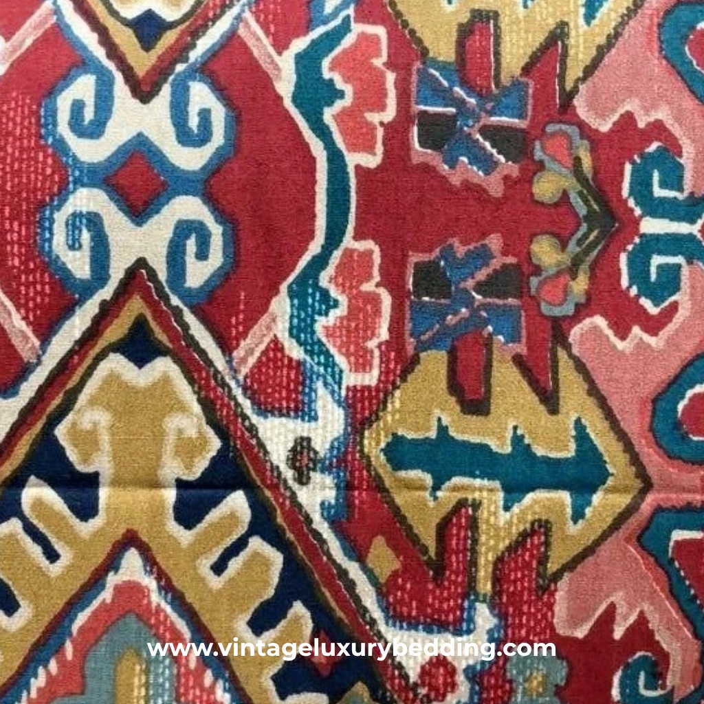 Vintage Ralph Lauren Oxfordshire Fabric Swatch – Discontinued English Country Floral Bedding Pattern