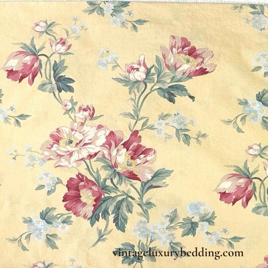 Vintage Ralph Lauren Parsonage Lane Bedding Swatch