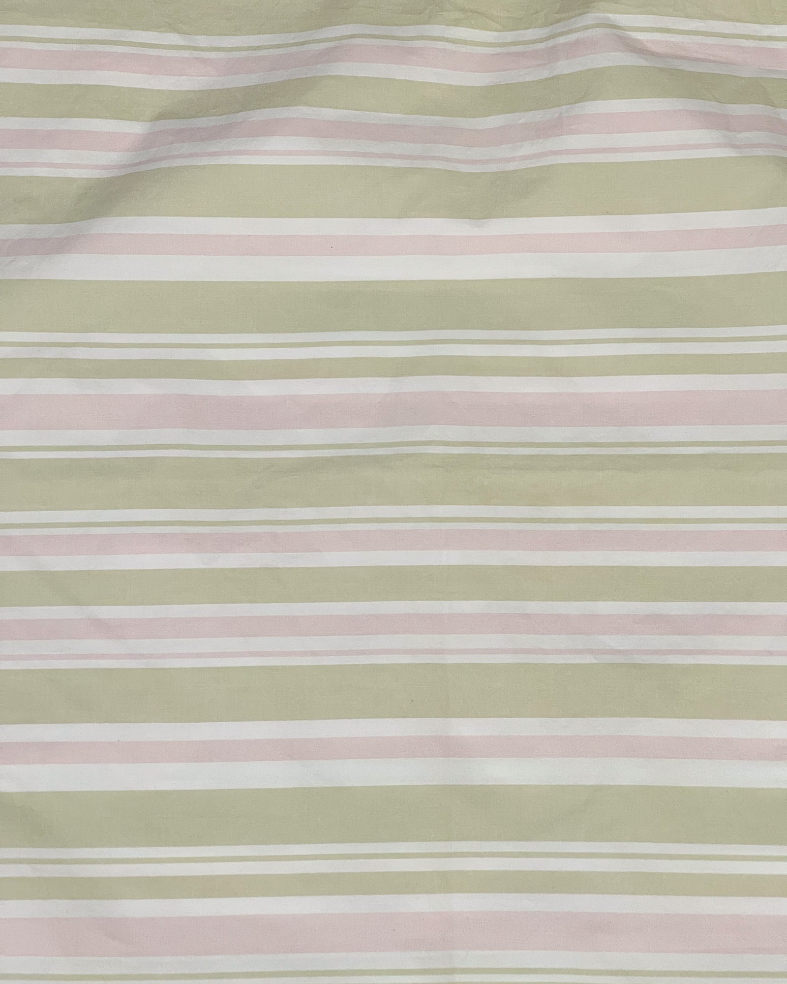 Simply Shabby Chic Pink Green Standard Striped Pillowcase - Single Cottage Cabana Cotton - Image 3