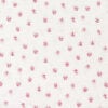 Full top-down view of the Simply Shabby Chic Target-era Candy Cane Floral pattern on pink cotton fabric
