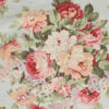 Close-up of Ralph Lauren Stone Harbor floral pattern in smooth cotton sateen