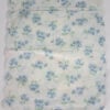 Yves Delorme Luxembourg Palais Royal Floral envelope sham reverse side blue floral pattern detail