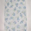 Yves Delorme Luxembourg Palais Royal Floral duvet cover top down wide shot reverse side blue wildflower pattern laid out