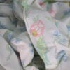 Yves Delorme Luxembourg Palais Royal Floral duvet cover button closure close-up