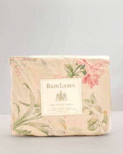 Rare Ralph Lauren NOS 'Therese' Queen Deep Fitted Sheet - Vintage Floral Sheets