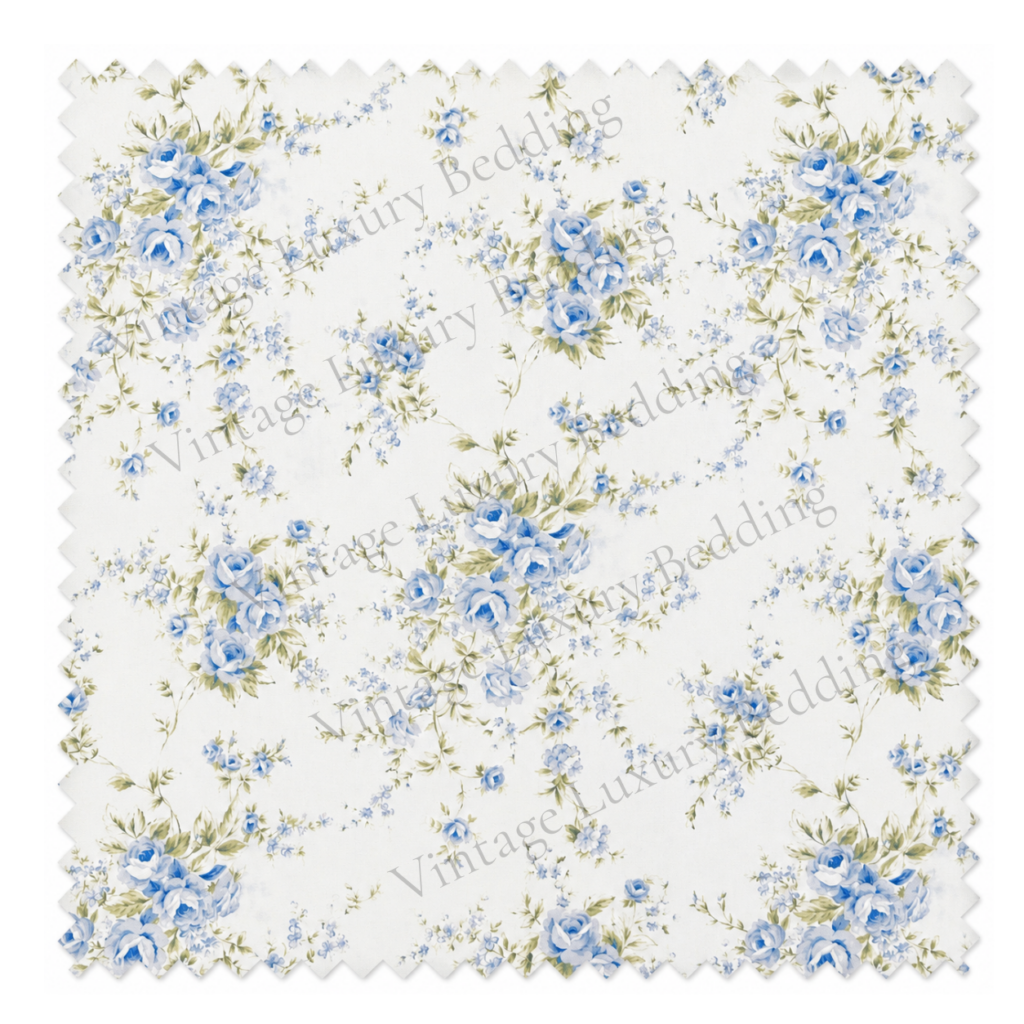 Simply Shabby Chic Rose Toile floral bedding pattern from the British Rose Collection