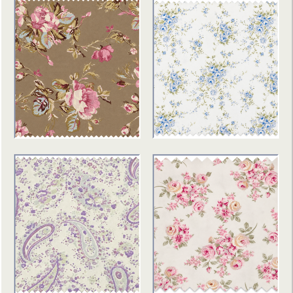 Simply Shabby Chic discontinued bedding collections including British Rose, Castle Floral and Lavender Jewel